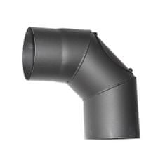 Strend Pro Koleno HS.CO 090/150/1,5 mm, s čistiacim otvorom, dymovod, dymové kominové koleno na spájanie rúr dymovodu
