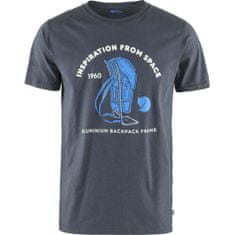 Fjällräven Space T-shirt Print M, námorná modrá, s