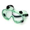 Strend Pro Okuliare Safetyco B403, číre, ochranné, s ventilmi, uzavreté