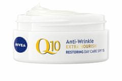 Nivea Výživný denný krém proti vráskam Q10 OF 15 ( Anti-Wrinkle Extra Nourishing Cream) 50 ml