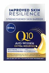 Nivea Výživný nočný krém proti vráskam Q10 Power ( Anti-Wrinkle Extra Nourishing Night Cream) 50 ml
