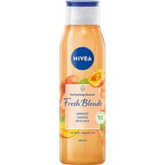 Nivea Osviežujúci sprchový gél Fresh Blends Apricot, Mango, Rice Milk (Refreshing Shower) 300 ml