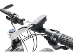 Extol Light Svetlo biele na bicykel 350lm, USB nabíjanie, klaksón, 5W LED