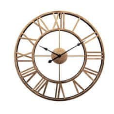 Dizajnové nástenné hodiny ROMA Bronz - 50cm
