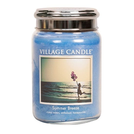 Village Candle Vonná sviečka v skle Letné vánok (Summer Breeze) 645 g