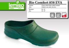 Lemigo Bio Comfort Žabky veľkosť 38, zelené 858