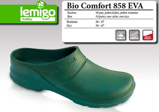 Lemigo Bio Comfort Žabky veľkosť 46, zelené 858