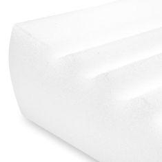 Sensillo Kojenecký vankúš - klin biely 30x37 cm do kočíka