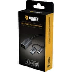 Yenkee USB-C na RJ-45 Ethernet YTC 013