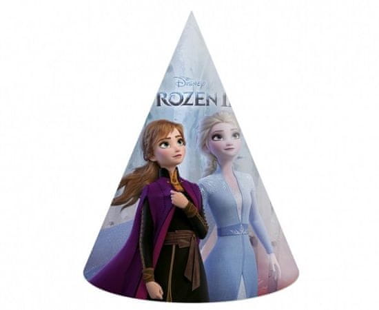 Procos Papierové klobúčiky Frozen II - 6 ks