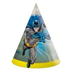 Procos Papierové klobúčiky Batman - 6 ks