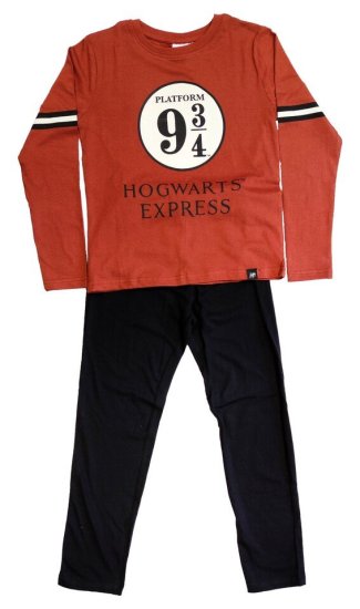 SETINO Chlapčenské bavlnené pyžamo "Harry Potter" červená