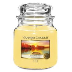 Yankee Candle Sviečka v sklenenej dóze , Jesenný západ slnka, 410 g