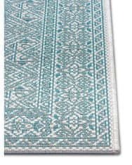 NORTHRUGS Kusový koberec Jaffa 105225 Turquoise Cream 70x300