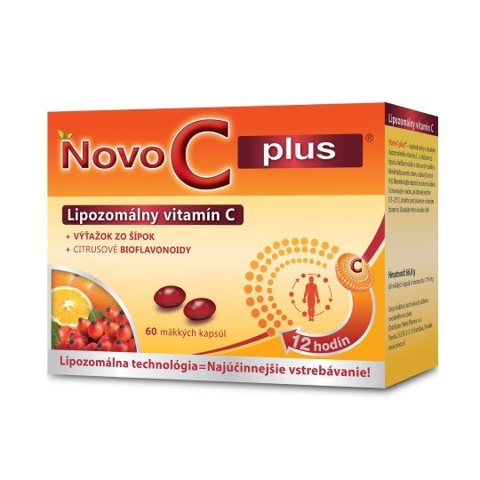 Novo C Novo C Plus Lipozomálny vitamín C 60 kapsúl