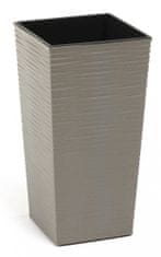 Lamela Finezia Eco wood dlho, šedá, 300x300x570 mm - zánovné