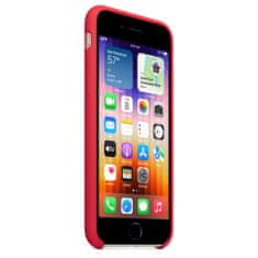 Apple Silikónový kryt na iPhone SE MN6H3ZM/A, červený