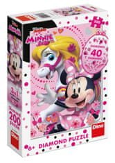 DINO Minnie Mouse 200 dielikov diamond puzzle
