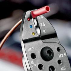 Knipex Krimpovacie kliešte na káblové konektory 0,5 - 6,0 mm