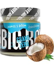 Big Boy Grand Zero s kokosom a bielou čokoládou 250 g, kokos-biela čokoláda