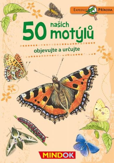 Mindok Expedícia Príroda: 50 našich motýľov