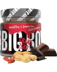 Big Boy Grand Zero s tmavou čokoládou 250 g, arašidy-čokoláda