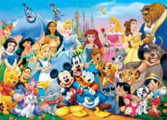EDUCA Drevené puzzle Báječný svet Disney 100 dielikov