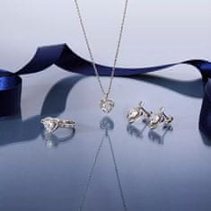 Morellato Romantický strieborný náhrdelník so srdiečkom Tesori SAVB02 (retiazka, prívesok)