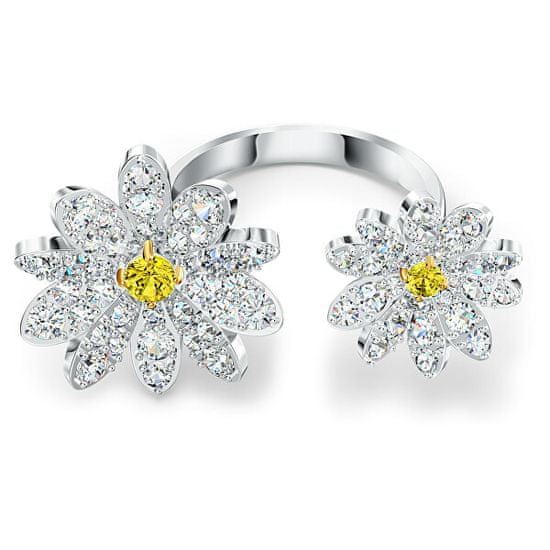 Swarovski Letný kvetinový prsteň s kryštálmi Swarovski Eternal Flower 5534948