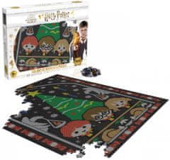 Winning Moves Puzzle Harry Potter: Vianoce v Rokforte 1000 dielikov