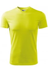 Malfini Športové tričko detské, neónová žltá, 146cm / 10rokov