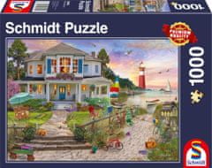 Schmidt Puzzle Dom na pláži 1000 dielikov