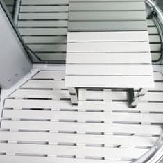 Interion Sprchová kabína Insignia PLATINUM 1100x700mm - čierny rám/pravé prevedenie , bez sauny Model 2022