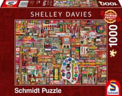 Schmidt Puzzle Vintage: Umenie 1000 dielikov