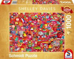 Schmidt Puzzle Vintage: Hračky 1000 dielikov