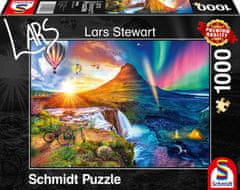 Schmidt Puzzle Deň a noc: Island 1000 dielikov