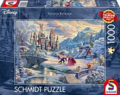 Schmidt Puzzle Kráska a zviera: Zimné kúzlo 1000 dielikov