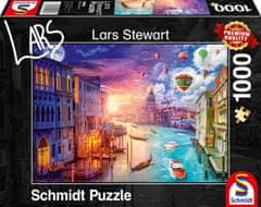 Schmidt Puzzle Deň a noc: Benátky 1000 dielikov