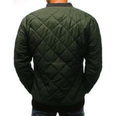 Dstreet Pánska STYLE bunda prešívaná bomber jacket zelená tx2216 L