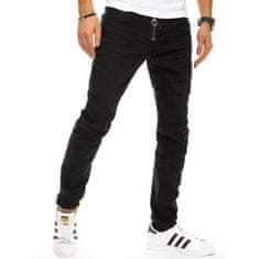 Dstreet Pánske džínsové nohavice Black ux2944 s31