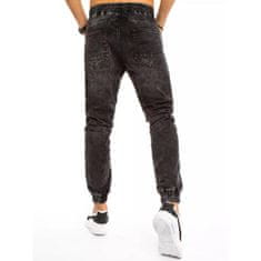 Dstreet Pánske džínsové nohavice čierne ux3226 s30
