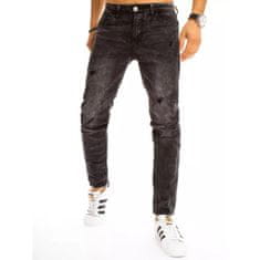 Dstreet Pánske džínsové nohavice čierne ux3211 s30