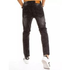 Dstreet Pánske džínsové nohavice čierne ux3211 s30