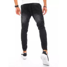 Dstreet Pánske džínsovej jogger nohavice čierne ux3277 S