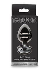 taboom TABOOM Butt Plug Diamond Jewel Large (Black)