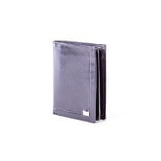 Rovicky Čierna peňaženka z pravej kože s reliéfom CE-PR-PC-106-BAR.13_281643 Univerzálne