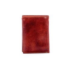 BUFFALO Hnedá kožená peňaženka s reliéfom CE-PR-N890-VTU.78_281621 Univerzálne