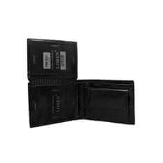 LOREN Čierna pánska kožená peňaženka s ochranou RFID CE-PR-FRM-70-07.37_288966 Univerzálne