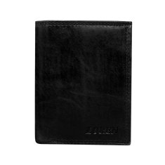 LOREN Pánska kožená peňaženka bez zapínania čierna CE-PF-N104-CL-BOX.54_290366 Univerzálne