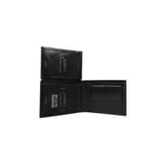 LOREN Čierna pánska kožená peňaženka CE-PF-CRM-70-07.32_290346 Univerzálne